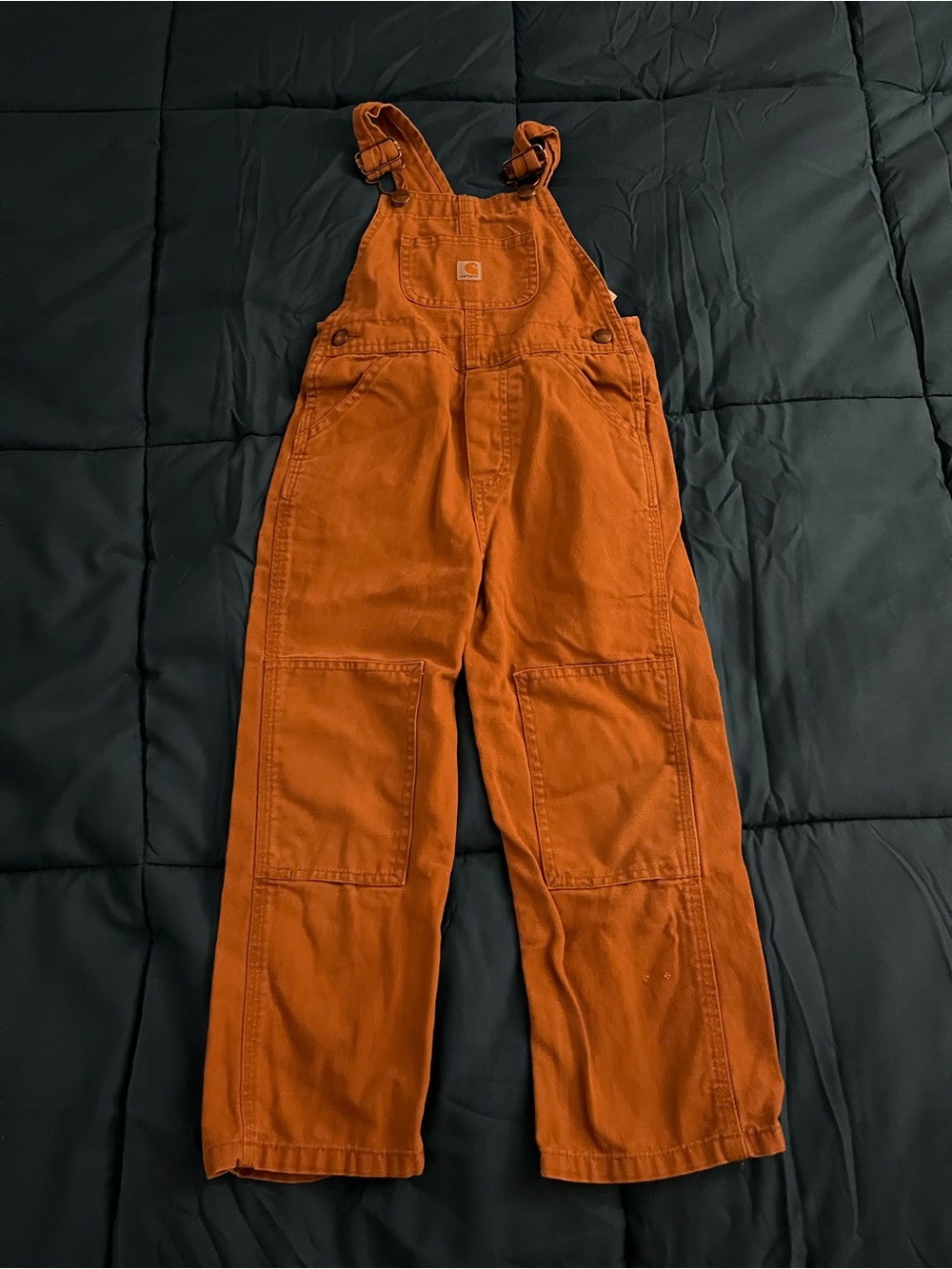 Carhartt Kids Brown Workwear Overalls Size 4T